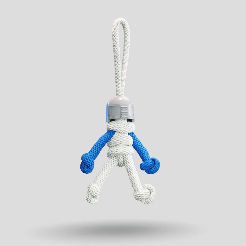 Jango Fett Paracord Buddy Keychain - Image 24
