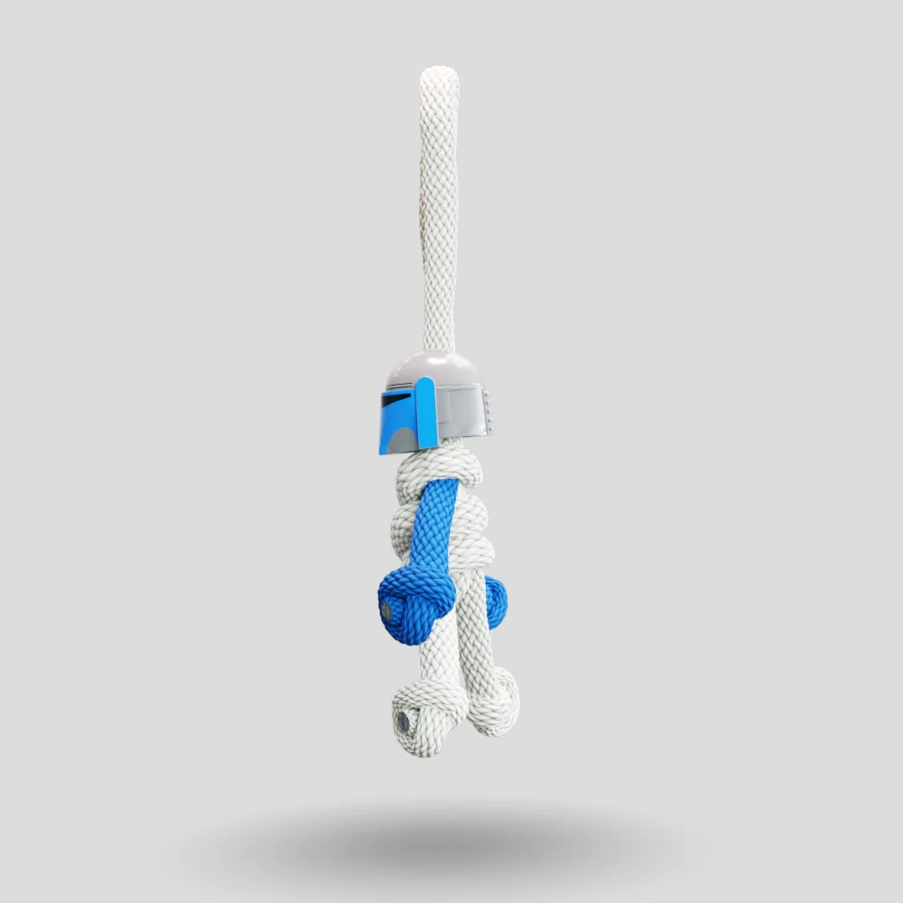 Jango Fett Paracord Buddy Keychain - Image 31