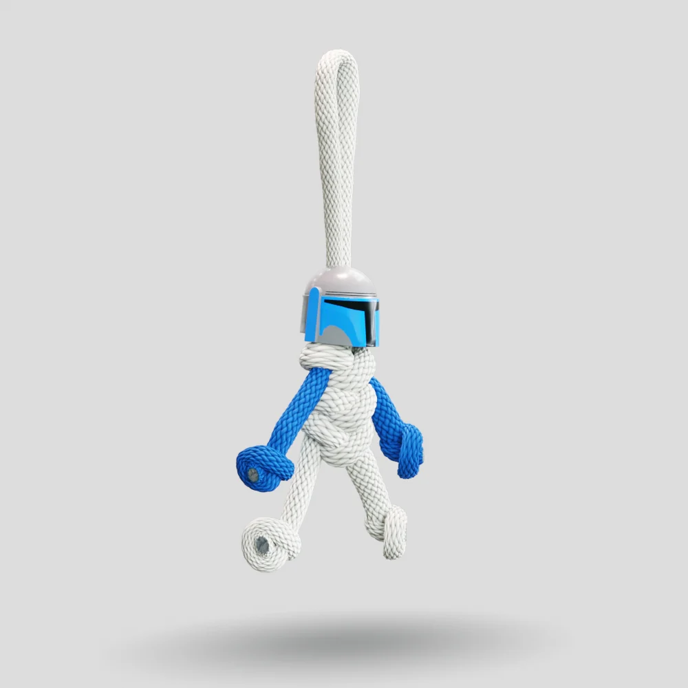 Jango Fett Paracord Buddy Keychain - Image 7
