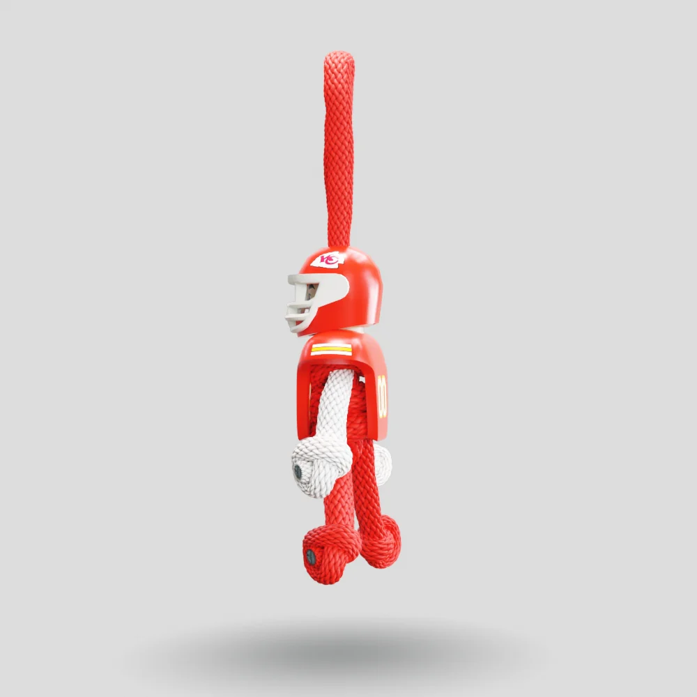 Kansas City Chiefs Paracord Buddy Keychain - Image 31