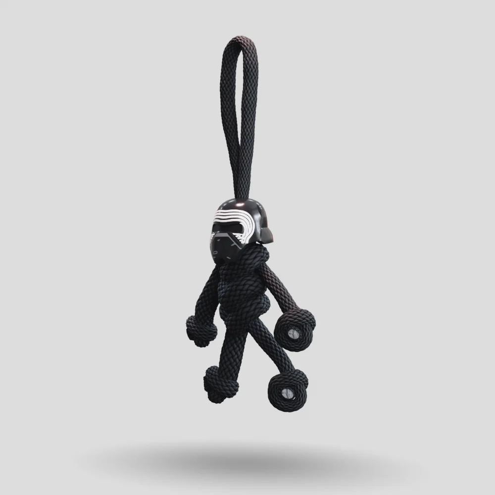 Kylo Ren Paracord Buddy Keychain - Image 39