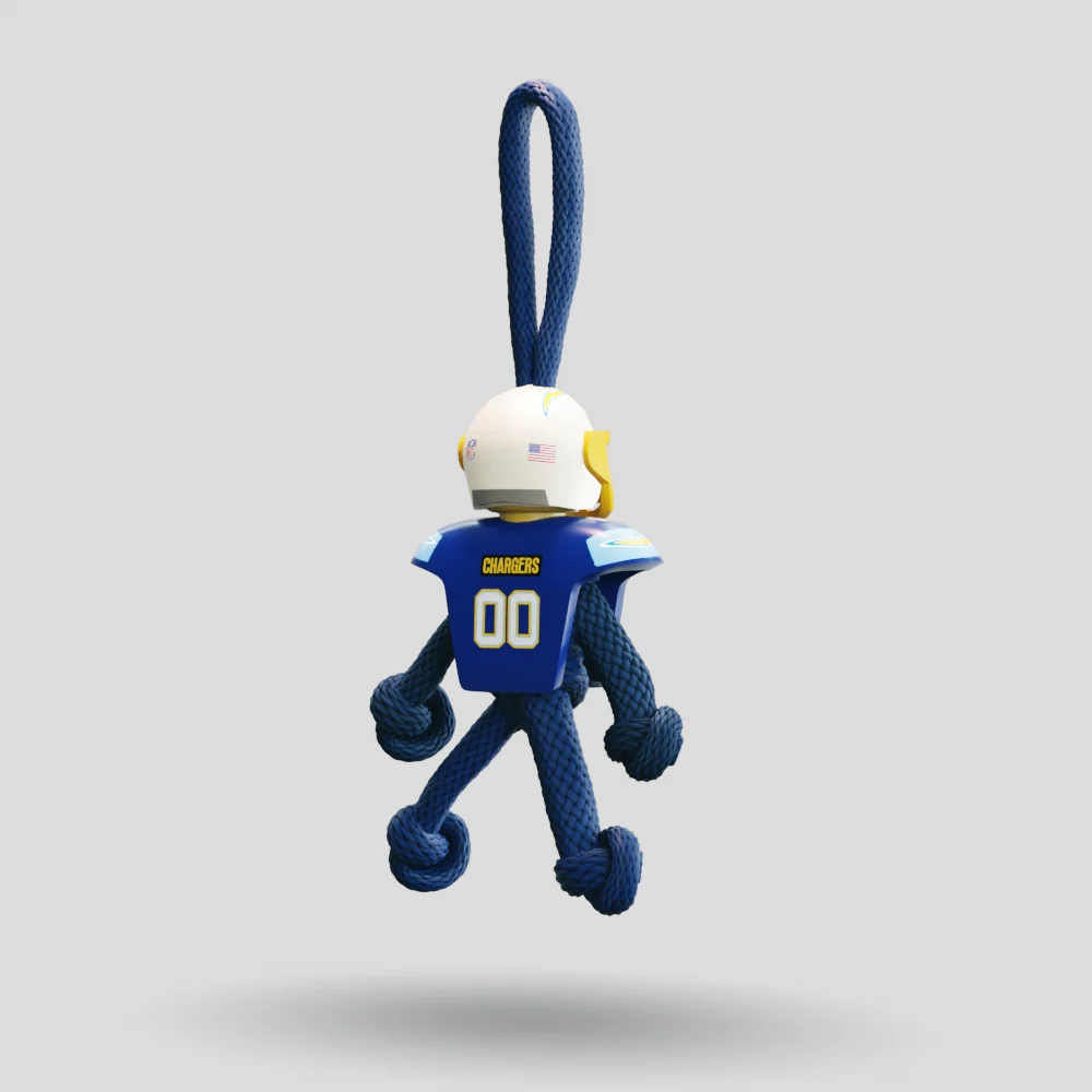 LA Chargers Paracord Buddy Keychain - Image 18