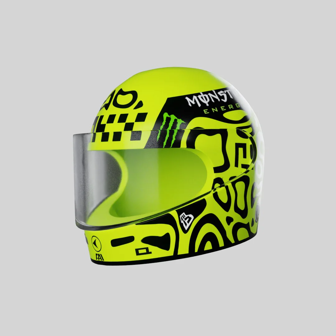 Lando Norris 2025 Nano Helmet - Image 35