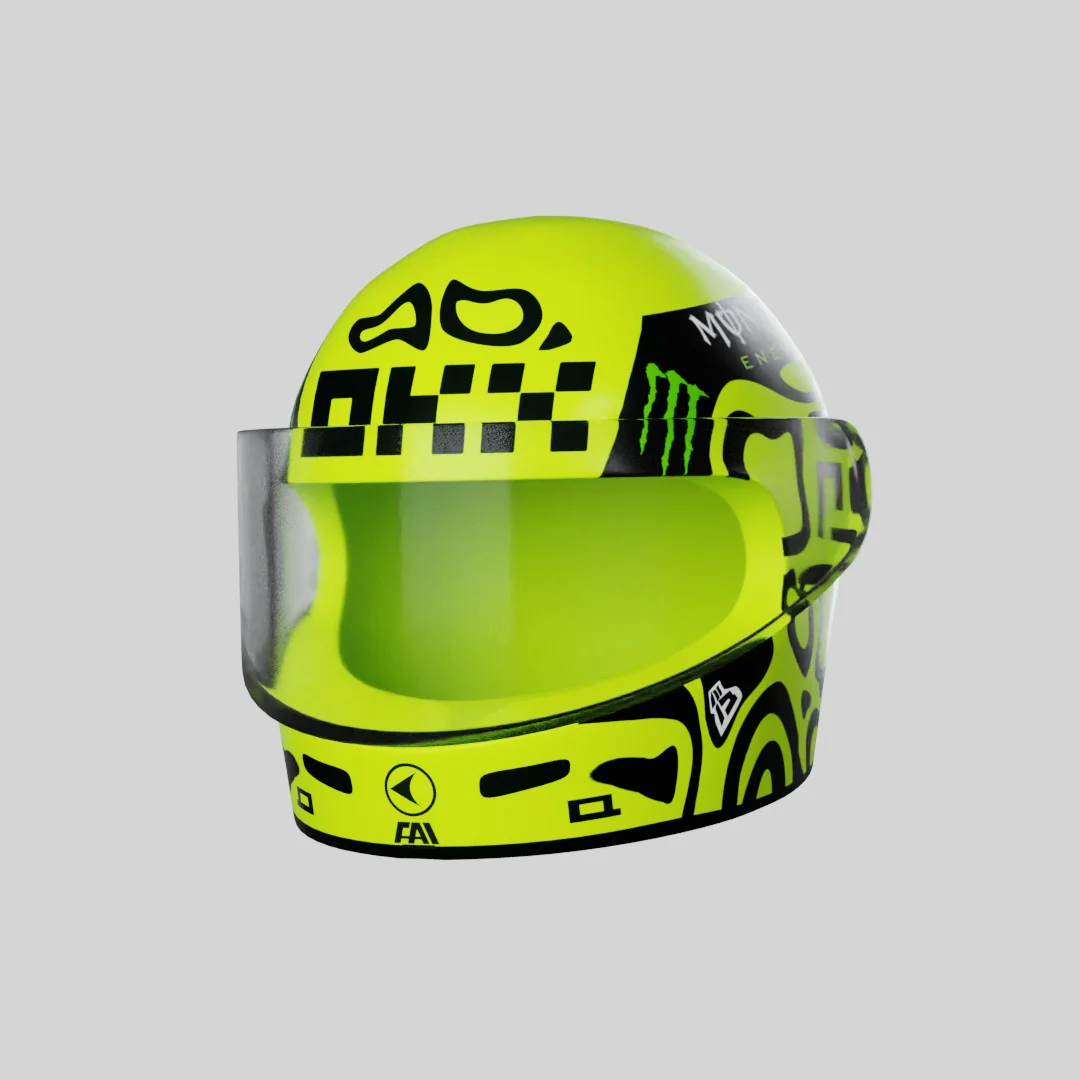 Lando Norris 2025 Nano Helmet - Image 38