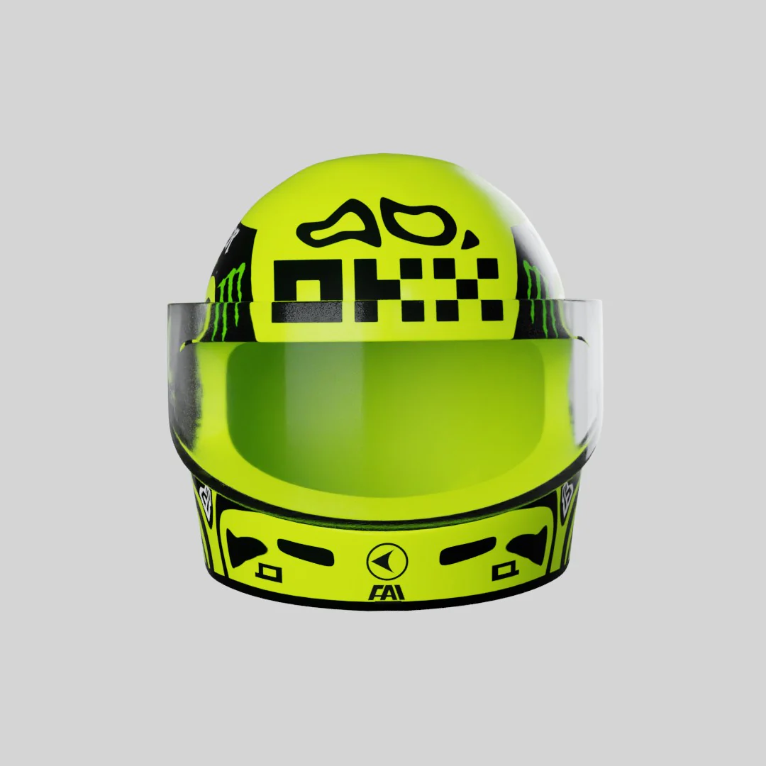 Lando Norris 2025 Nano Helmet - Image 41
