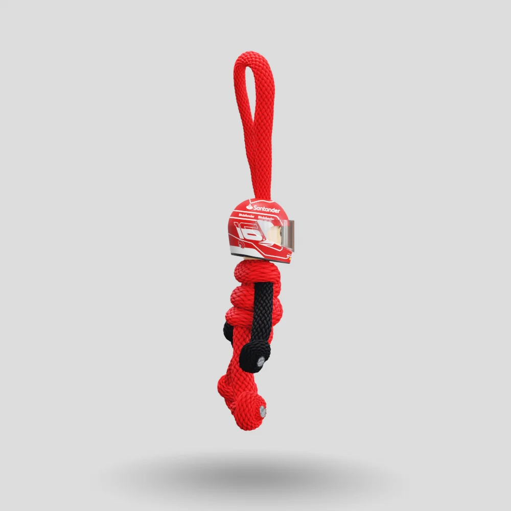 Limited Edition Charles Lerclerc Racing Paracord Buddy Keychain - Image 15