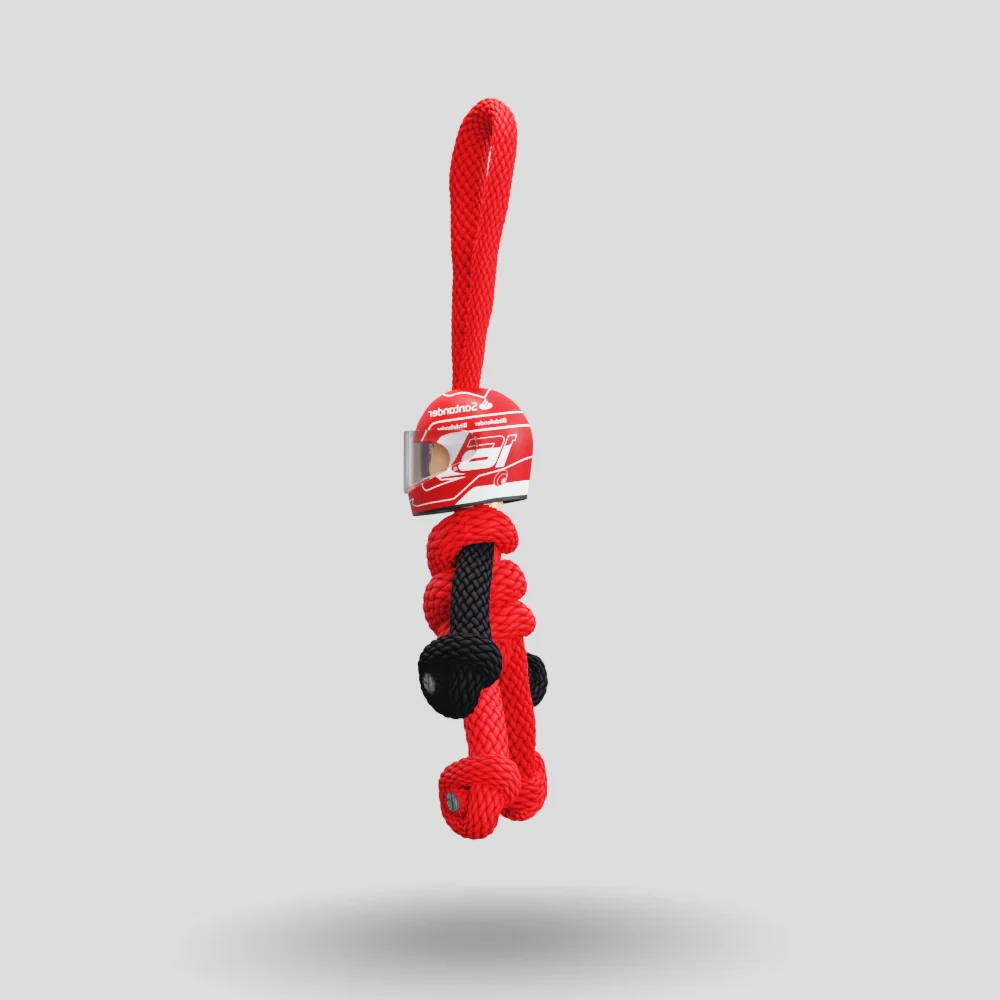 Limited Edition Charles Lerclerc Racing Paracord Buddy Keychain - Image 33