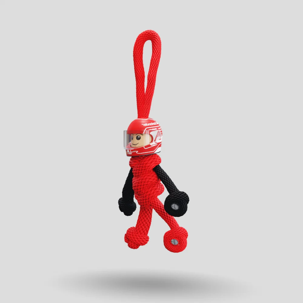 Limited Edition Charles Lerclerc Racing Paracord Buddy Keychain - Image 39