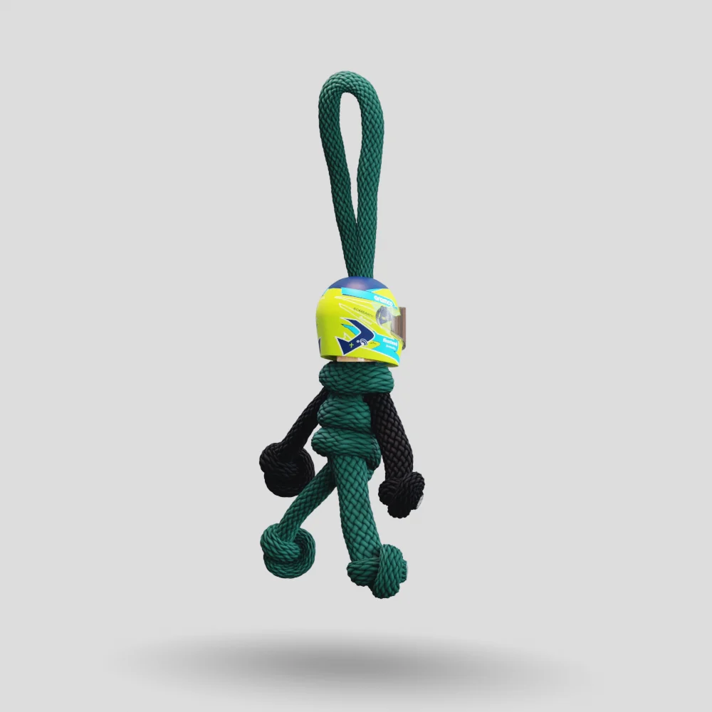 Limited Edition Fernando Alonso Racing Paracord Buddy Keychain - Image 20