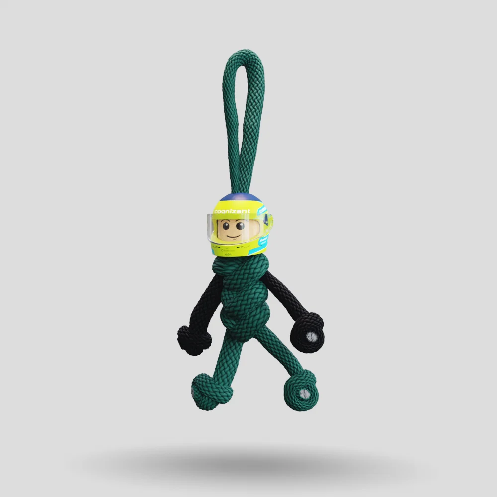 Limited Edition Fernando Alonso Racing Paracord Buddy Keychain - Image 43