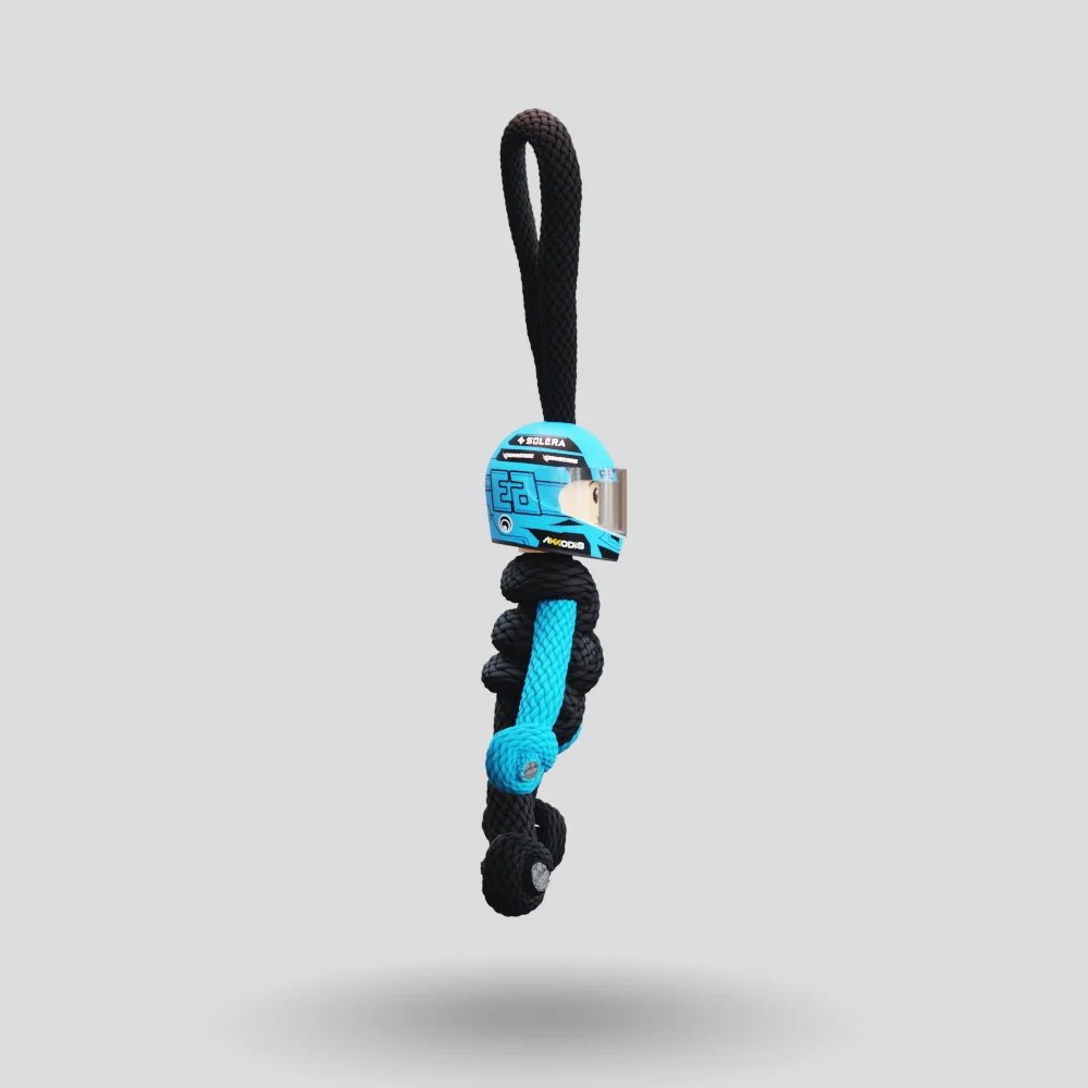 Limited Edition George Russell Racing Paracord Buddy Keychain - Image 12
