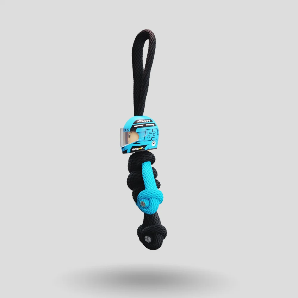 Limited Edition George Russell Racing Paracord Buddy Keychain - Image 33