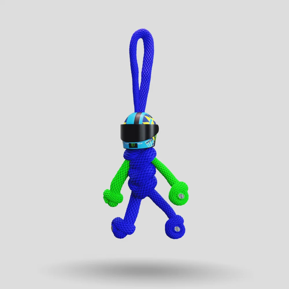 Limited Edition Rossi Buddy Paracord Keychain - Image 42