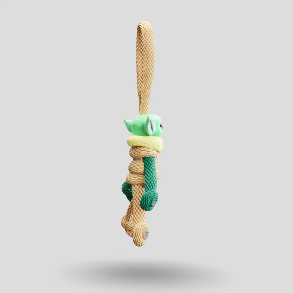 Baby Yoda Paracord Buddy Keychain - Image 14