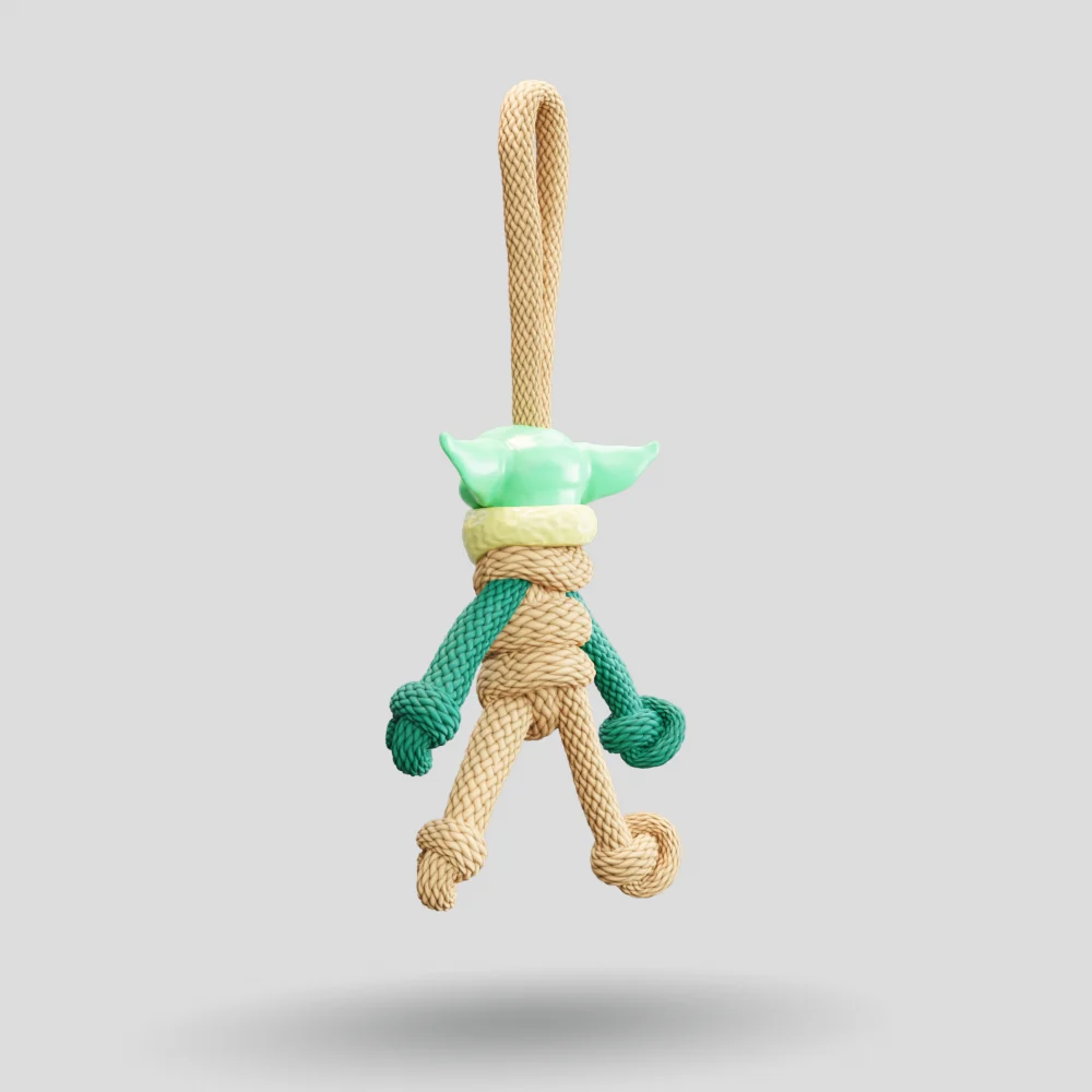 Baby Yoda Paracord Buddy Keychain - Image 27