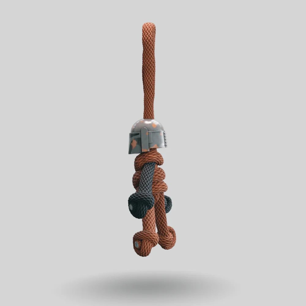 Mandalorian Paracord Buddy Keychain - Image 31
