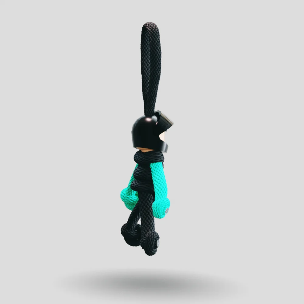 Merc Team F1 Motorsport Paracord Buddy Keychain - Image 15