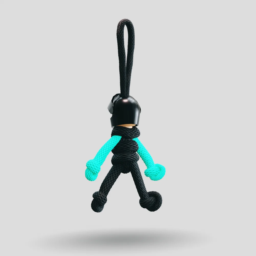 Merc Team F1 Motorsport Paracord Buddy Keychain - Image 25