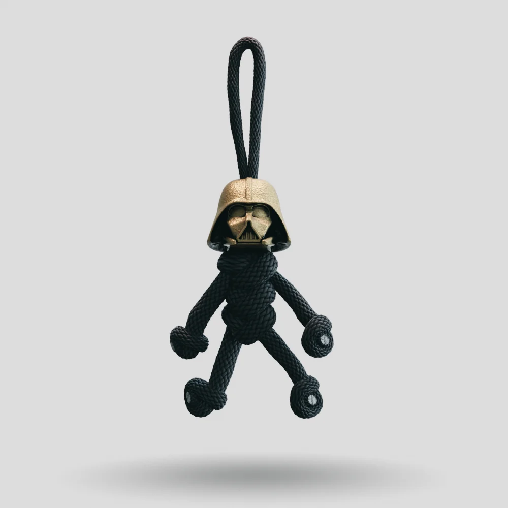 Metalseries© Darth Vader Paracord Buddy Keychain - Image 4