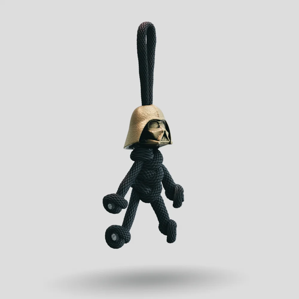 Metalseries© Darth Vader Paracord Buddy Keychain - Image 9