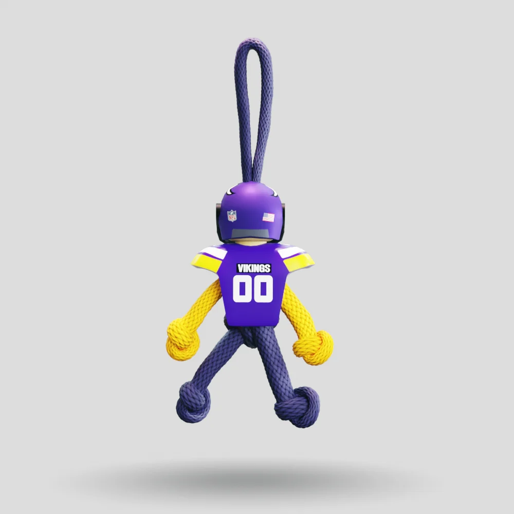 Minnesota Vikings Paracord Buddy Keychain - Image 21