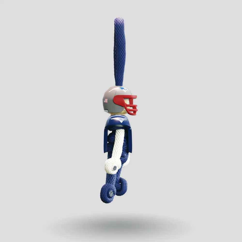 New England Patriots Paracord Buddy Keychain - Image 11