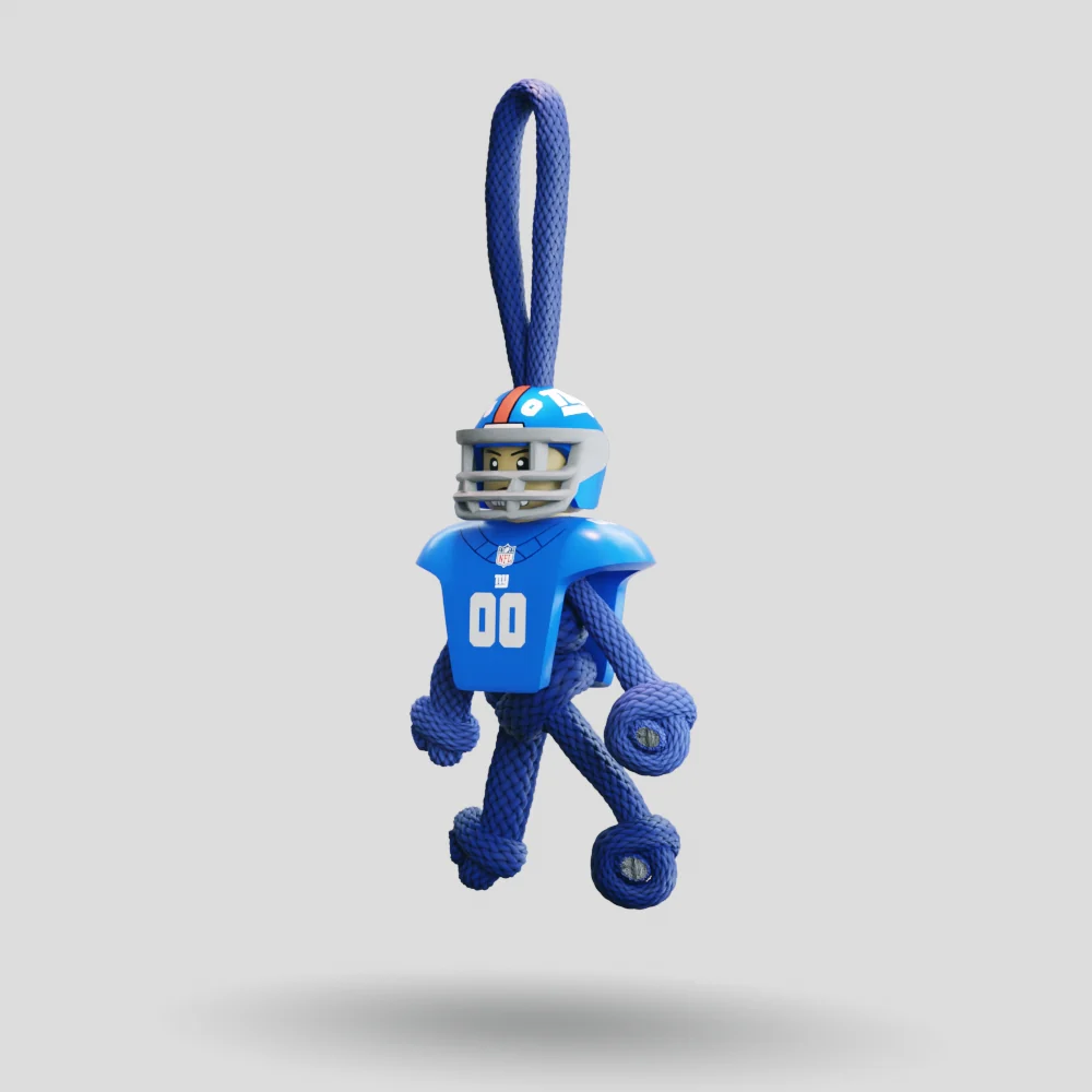 New York Giants Paracord Buddy Keychain - Image 37