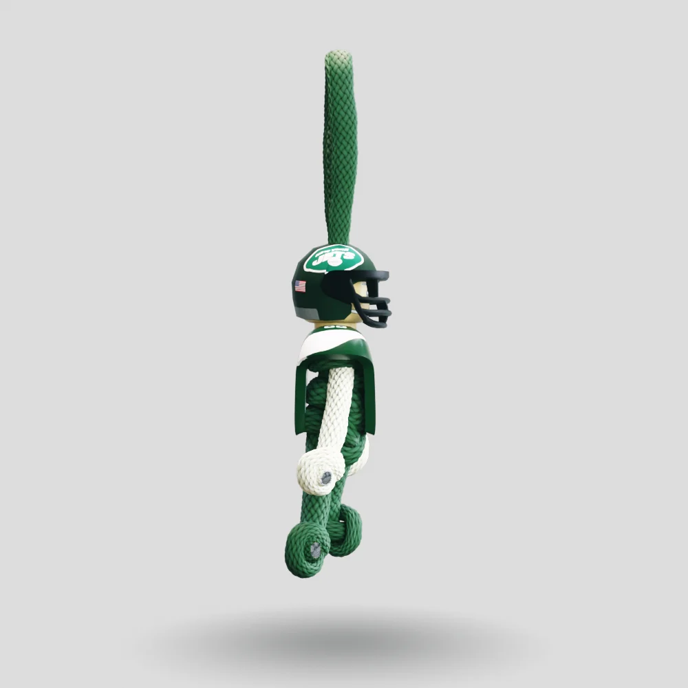 New York Jets Paracord Buddy Keychain - Image 11