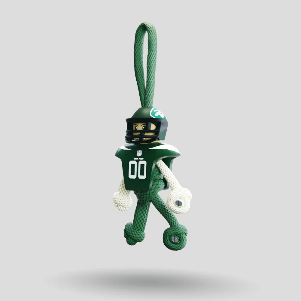 New York Jets Paracord Buddy Keychain - Image 37