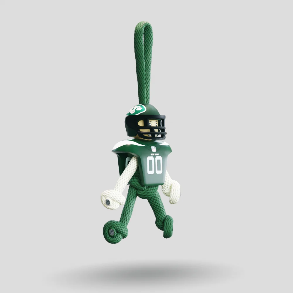 New York Jets Paracord Buddy Keychain - Image 6