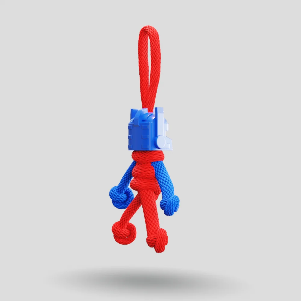 Optimus Prime Paracord Buddy Keychain - Image 17