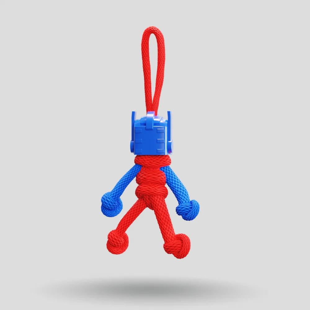 Optimus Prime Paracord Buddy Keychain - Image 21