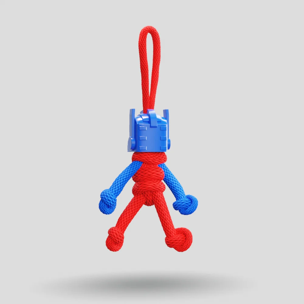 Optimus Prime Paracord Buddy Keychain - Image 24