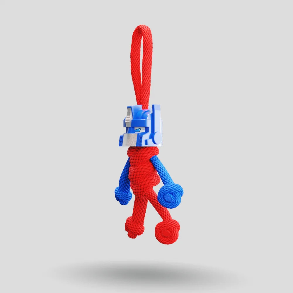 Optimus Prime Paracord Buddy Keychain - Image 37