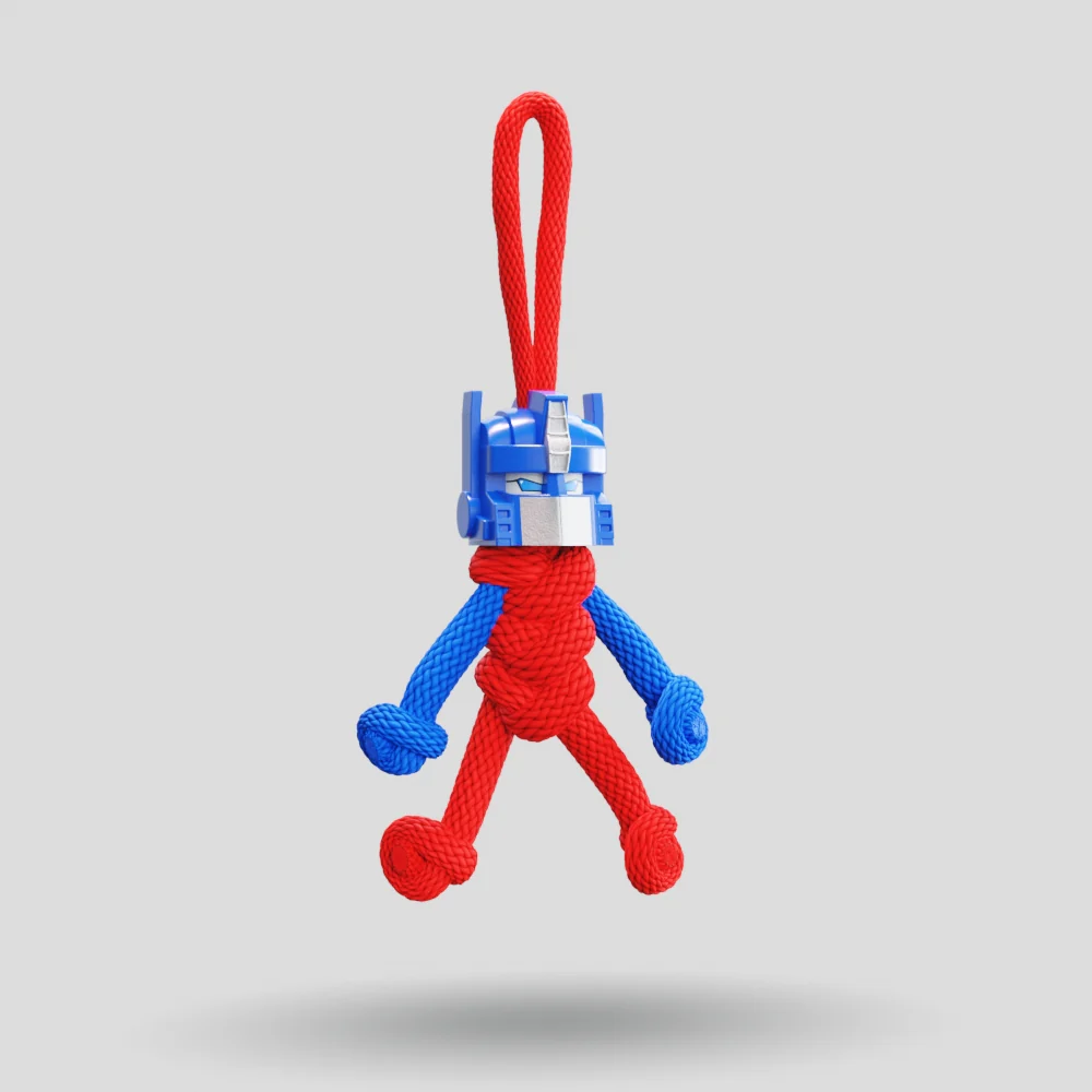 Optimus Prime Paracord Buddy Keychain - Image 4