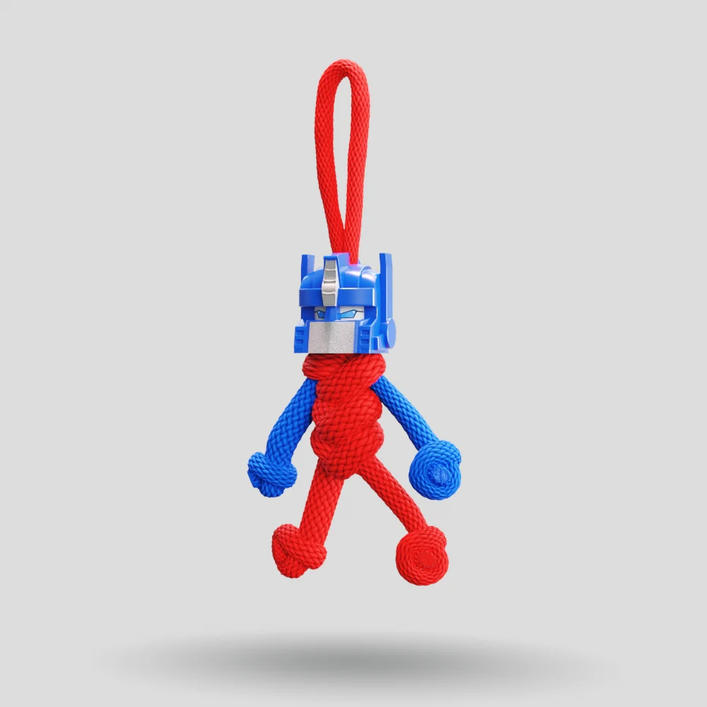 Optimus Prime Paracord Buddy Keychain - Image 40
