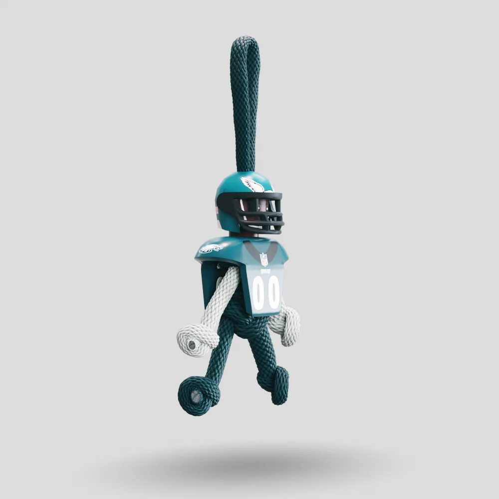 Philadelphia Eagles Paracord Buddy Keychain - Image 8