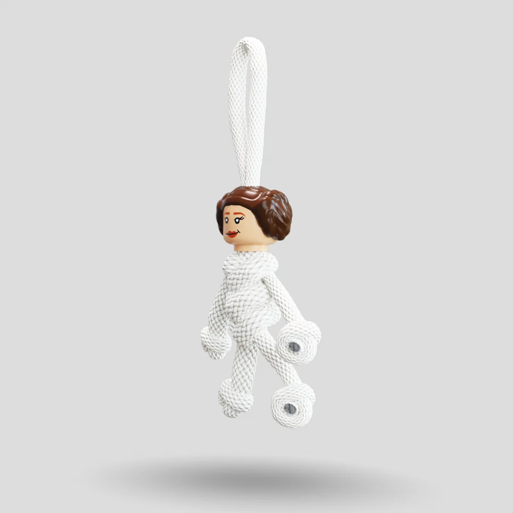 Princess Leia Paracord Buddy Keychain - Image 37
