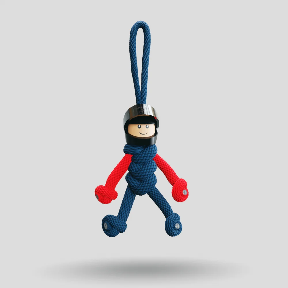 RBR Team F1 Motorsport Paracord Buddy Keychain - Image 3