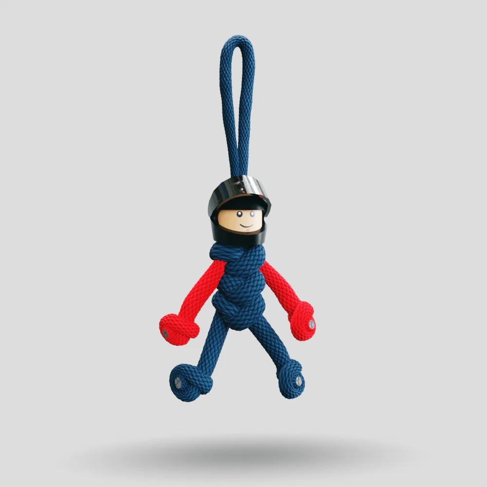 RBR Team F1 Motorsport Paracord Buddy Keychain - Image 4