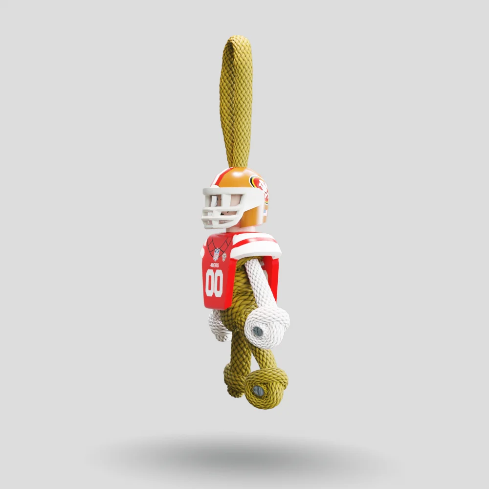 San Francisco 49ers Paracord Buddy Keychain - Image 39
