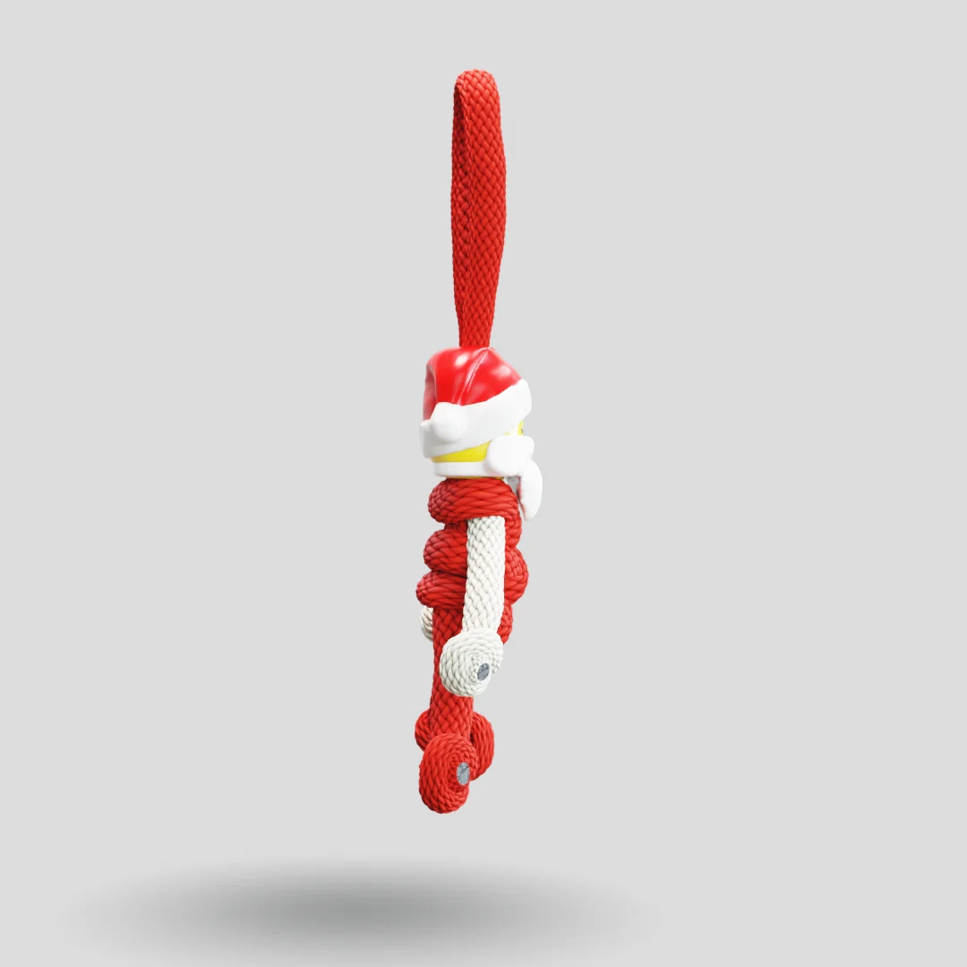 Santa Claus Paracord Buddy Keychain - Image 15