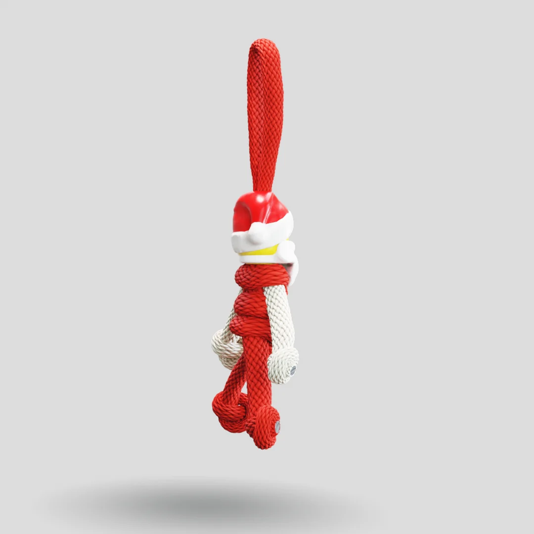 Santa Claus Paracord Buddy Keychain - Image 17