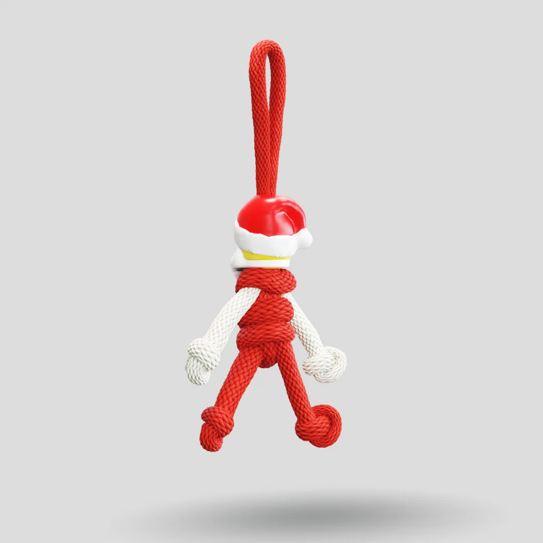 Santa Claus Paracord Buddy Keychain - Image 28