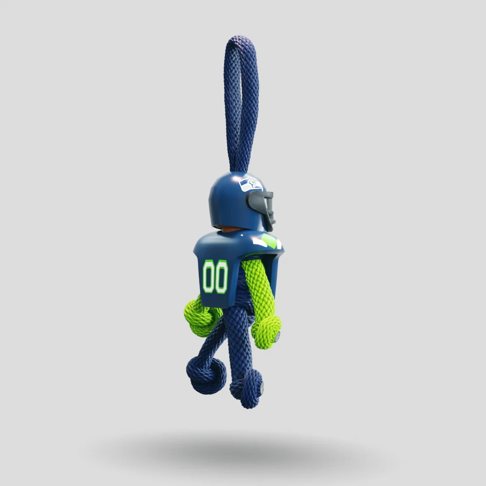 Seattle Seahawks Paracord Buddy Keychain - Image 17