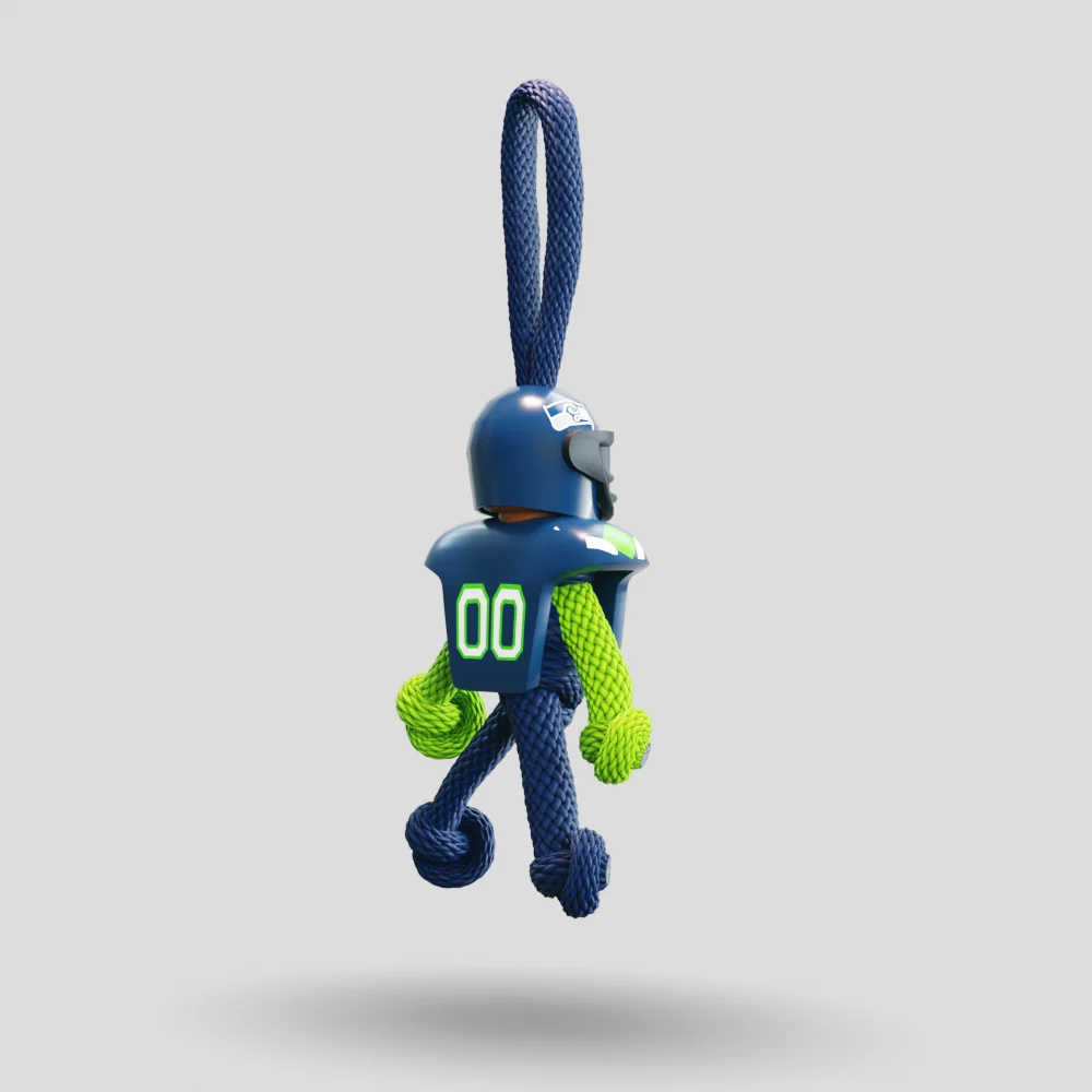 Seattle Seahawks Paracord Buddy Keychain - Image 18
