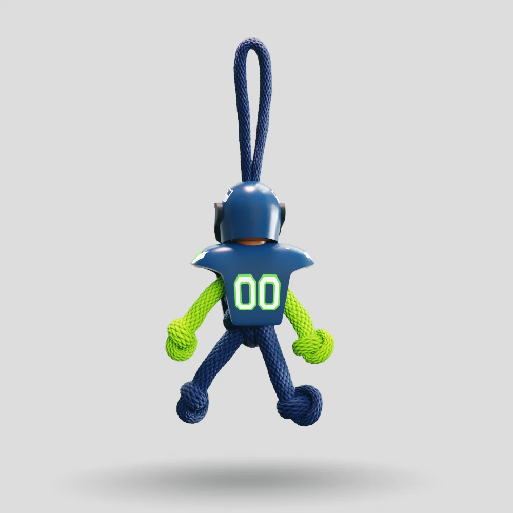 Seattle Seahawks Paracord Buddy Keychain - Image 24