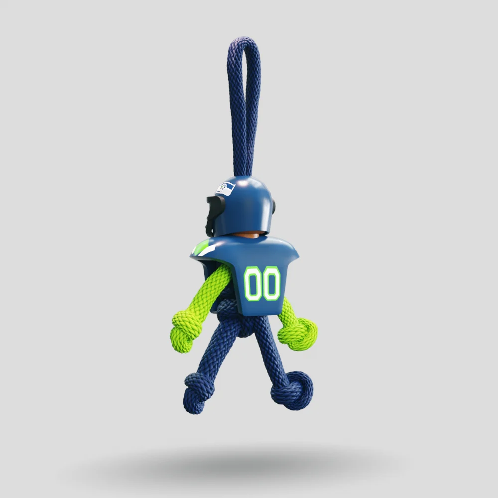 Seattle Seahawks Paracord Buddy Keychain - Image 27