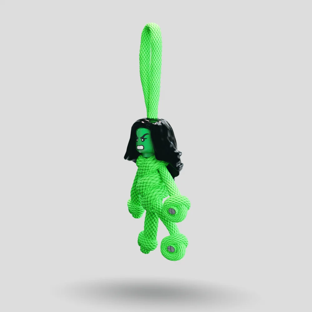 She Hulk Paracord Buddy Keychain - Image 37