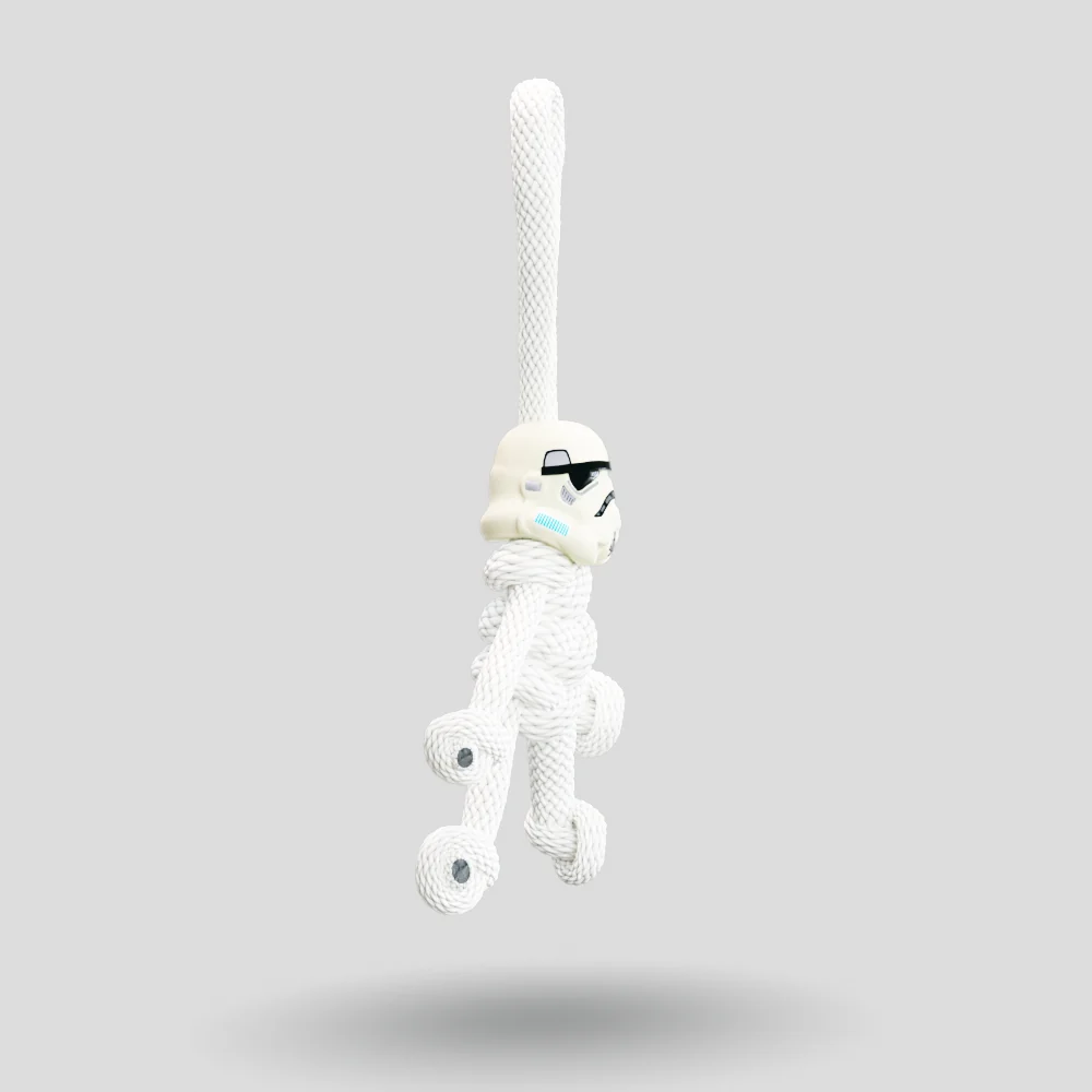 Stormtrooper Paracord Buddy Keychain - Image 11
